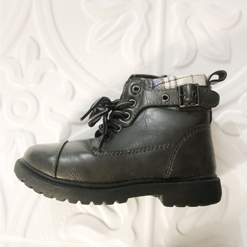 BLUE Suede Shoe Trendy Cap Toe Boots Zip Toddler 9